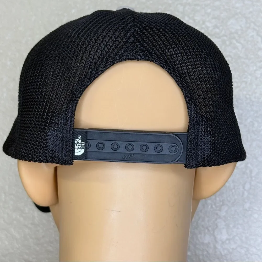 The North Face Mudder Trucker Hat Cap Gold California Heritage Patch Black White